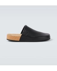 Balenciaga - X Scholl Leather Mules - Lyst