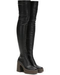 stella mccartney over knee boots