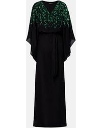 Roberto Cavalli - Sequined Silk Gown - Lyst