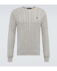 Polo Ralph Lauren Pullover aus Baumwolle - Grau