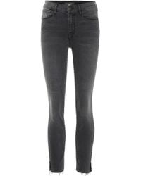 3x1 Mid-Rise W2 Cropped Skinny Jeans - Mehrfarbig