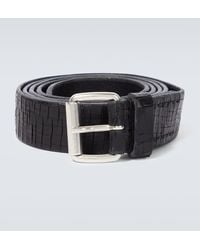 Our Legacy - Distressed Leather Belt - Lyst