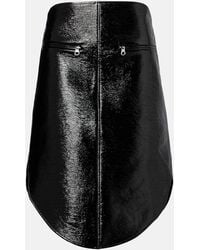 Courreges - Asymmetric Midi Skirt - Lyst