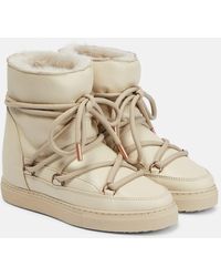 Inuikii - Classic Wedge Leather Snow Boots - Lyst