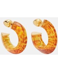Alaïa - Edge Hoop Earrings - Lyst