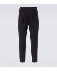 Tom Ford - Gerade Hose Aus Baumwolle Und Seide - Lyst