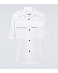 Jil Sander - Cotton Poplin Shirt - Lyst