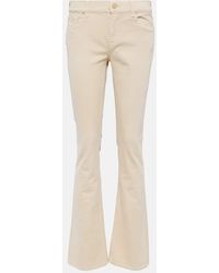7 For All Mankind - Mid-rise Flared Jeans - Lyst