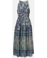 Ulla Johnson - Vestido Largo Essie En Mezcla De Algodon - Lyst