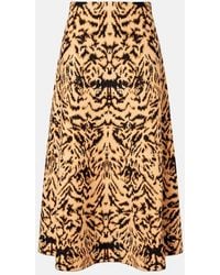 Ulla Johnson - Lani Jacquard Midi Skirt - Lyst