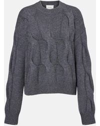 Lisa Yang - Sammie Cable-Knit Cashmere Sweater - Lyst