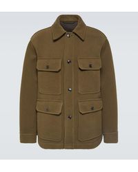 Lemaire - Jacke Hunting Aus Wolle - Lyst