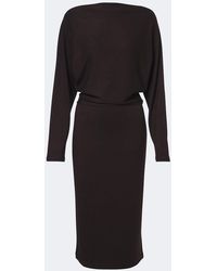 Vince - Draped Sweater Dress - Lyst