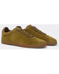 Kiton - Suede Sneakers - Lyst