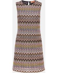 Missoni - Zig Zag Minidress - Lyst