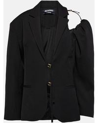 Jacquemus - La Veste Galliga Linen-blend Blazer - Lyst