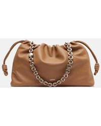 Loewe - Flamenco Large Leather Shoulder Bag - Lyst
