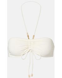 Eres - Melia Gathered Bandeau Bikini Top - Lyst