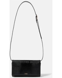 Jil Sander - Borsa a tracolla All-Day Small in pelle - Lyst