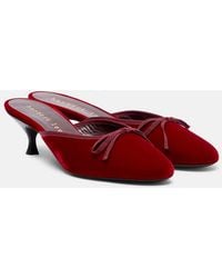 Herbert Levine - 24/7 Velvet Mules - Lyst
