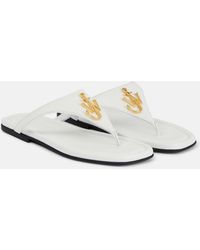JW Anderson - Leather Thong Sandals - Lyst