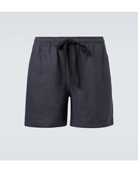 Commas - Linen Shorts - Lyst