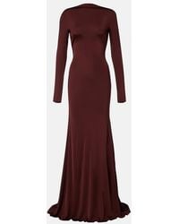 David Koma - Gathered Jersey Gown - Lyst