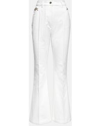 Patou - Embellished High-rise Flared Jeans - Lyst