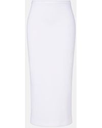 Max Mara - Piuma Jersey Pencil Skirt - Lyst