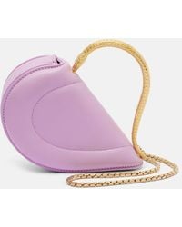 BVLGARI - Serpenti Cuoricino Leather Top-Handle Bag - Lyst