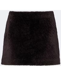 Arma - Mini-Jupe Melody En Shearling - Lyst
