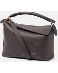 Loewe - Puzzle Small Leather Shoulder Bag - Lyst