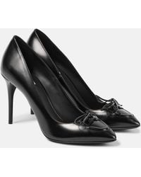 Alaïa - 90 Leather Pumps - Lyst