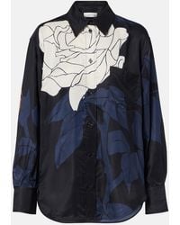 Victoria Beckham - Floral Shirt - Lyst