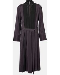 JOSEPH - Robe Midi En Laine Et Soie - Lyst