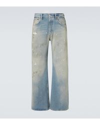Acne Studios - 2021M Distressed Wide-Leg Jeans - Lyst
