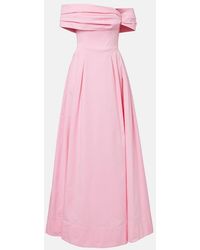 Rebecca Vallance - Dianthe Off-Shoulder Bustier Gown - Lyst