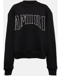 Amiri - Logo Cotton Jersey Sweatshirt - Lyst