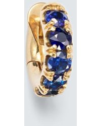 Spinelli Kilcollin - Macro Mini 18Kt Earrings With Sapphires - Lyst