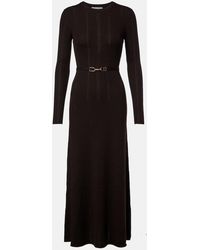 Gabriela Hearst - Imagene Rib-Knitted Wool Midi Dress - Lyst