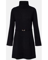 RIXO London - Elliette Wool And Cashmere Minidress - Lyst