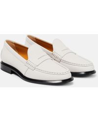 Tod's - Classic Leather Loafers - Lyst