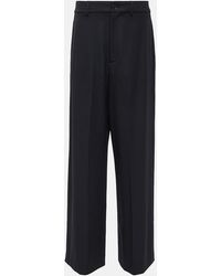Nili Lotan - Johan Virgin Wool Wide-Leg Pants - Lyst
