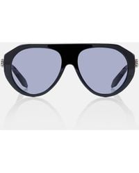 BVLGARI - Serpenti Forever Aviator Sunglasses - Lyst