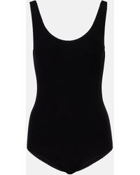Magda Butrym - Scalloped Open-Back Bodysuit - Lyst