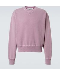 Our Legacy - Sweat-Shirt Base En Molleton De Coton - Lyst