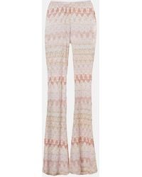 Missoni - Lame Flared Pants - Lyst
