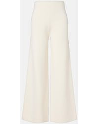 Max Mara - Jersey Wide-Leg Pants - Lyst