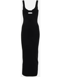 Christopher Esber - Cutout Ribbed-Knit Midi Dress - Lyst