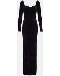 Balenciaga - Velvet Gown - Lyst